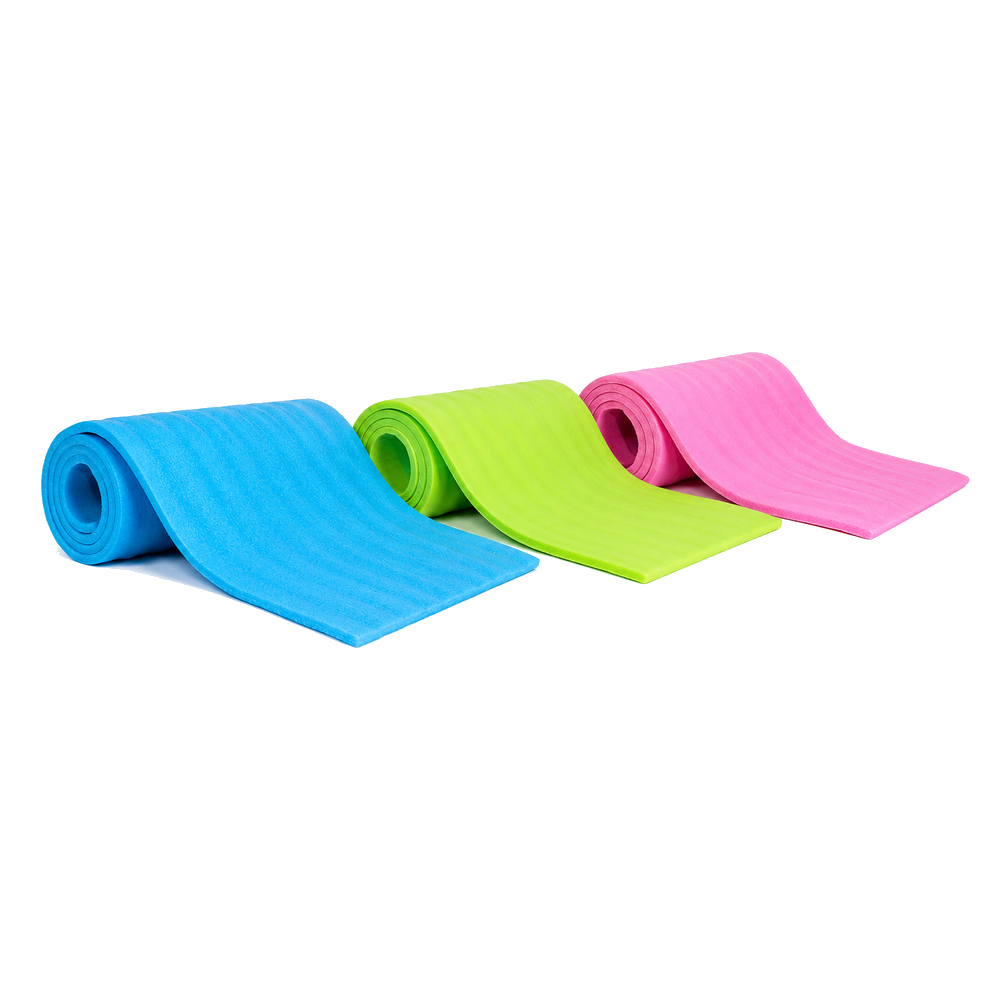 Colchoneta Multiusos  Colores Variados 180cm x 60cm x 1cm Caja x 24 1