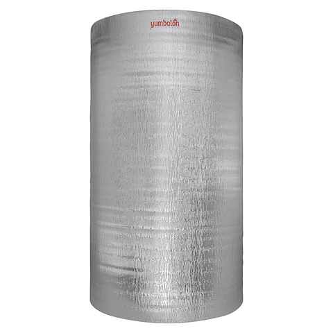 Rollo de Espuma 8mm Blanca con Metalizado ,1.15m x 30m (34.5m²)