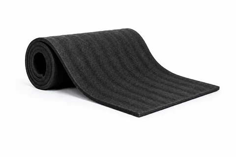 Colchoneta Multiusos  Negra Basica 180cm x 60cm x 1cm Set x 50