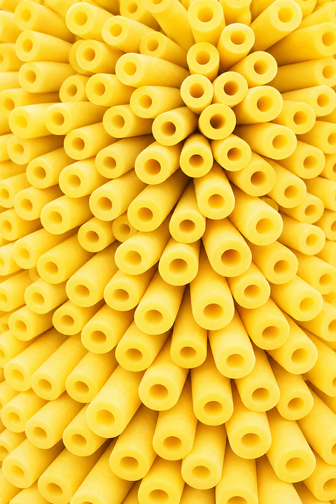 Flotador de Espuma 7cm x 153 cm Amarillo Pqt X 50 Unid