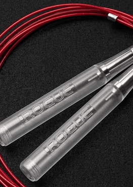 Cuerda Rogue SR-1S Short Handle Bearing Speed Rope Color series - Transparente