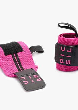Muñequeras Elasticadas Picsil - Rosado
