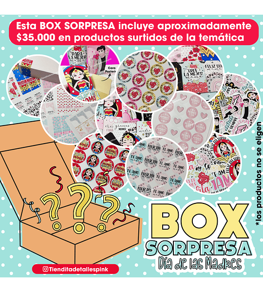 BOX SORPRESA "DÍA DE LAS MADRES"