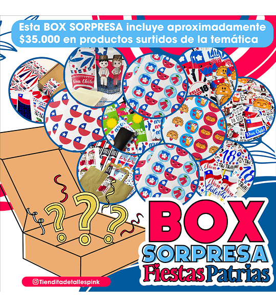 BOX SORPRESA "FIESTAS PATRIAS"