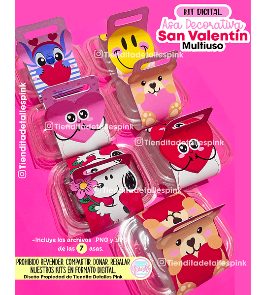 💖KIT DIGITAL "ASA DECORATIVA SAN VALENTÍN MULTIUSO"💖 