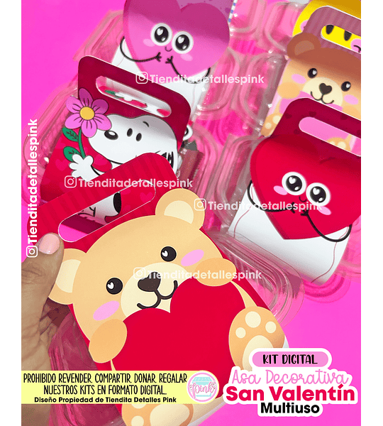 💖KIT DIGITAL "ASA DECORATIVA SAN VALENTÍN MULTIUSO"💖 