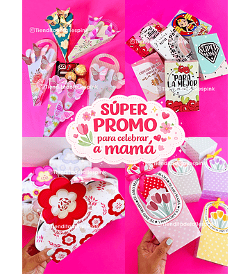 🌸Súper Promo: 4 Kits Digitales para Celebrar a Mamá🌸