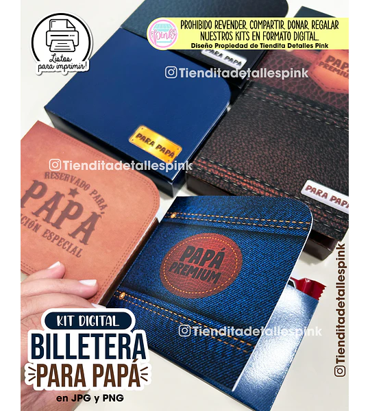 👔 KIT DIGITAL "BILLETERA PARA PAPÁ"