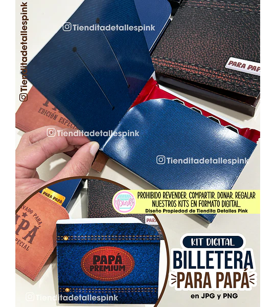 👔 KIT DIGITAL "BILLETERA PARA PAPÁ"