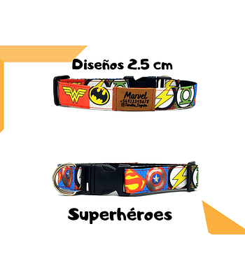 superheroes 2.5cm