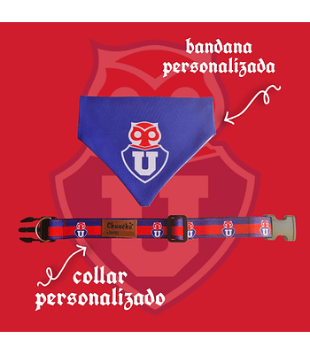 Pack Bandana Universidad de chile azul 