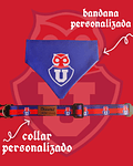 Pack Bandana Universidad de chile azul 