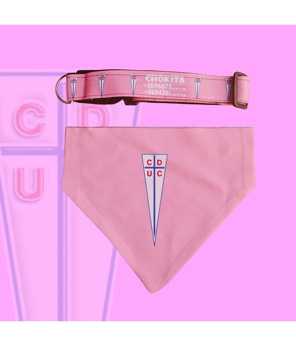 Pack Bandana Universidad Catolica Rosa