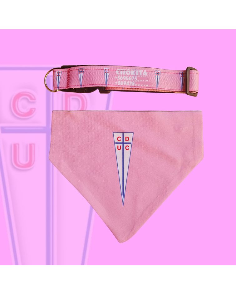 Pack Bandana Universidad Catolica Rosa