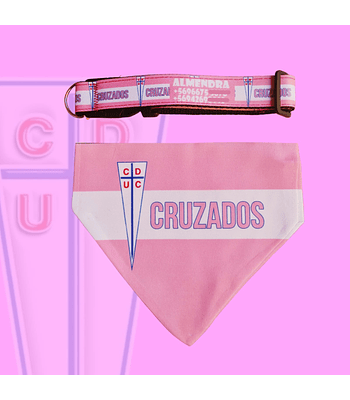 Pack Bandana Universidad Catolica Cruzados Rosa