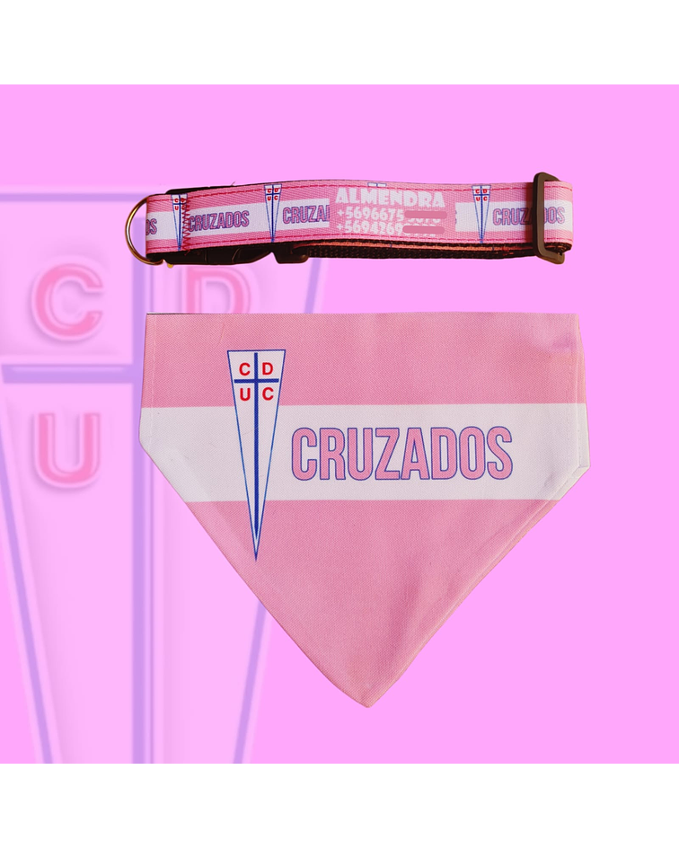 Pack Bandana Universidad Catolica Cruzados Rosa
