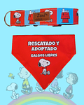 Pack Bandana Snoppy rojo