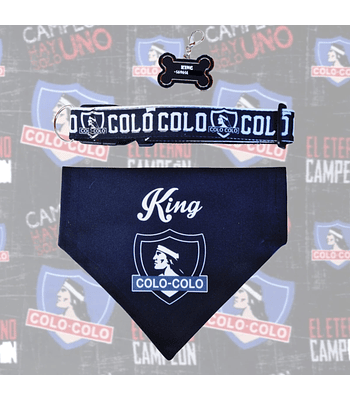 Pack Bandana Colo Colo Black