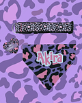 Pack Bandana Print Morado