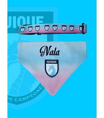 Pack Bandana Iquique celeste rosa 