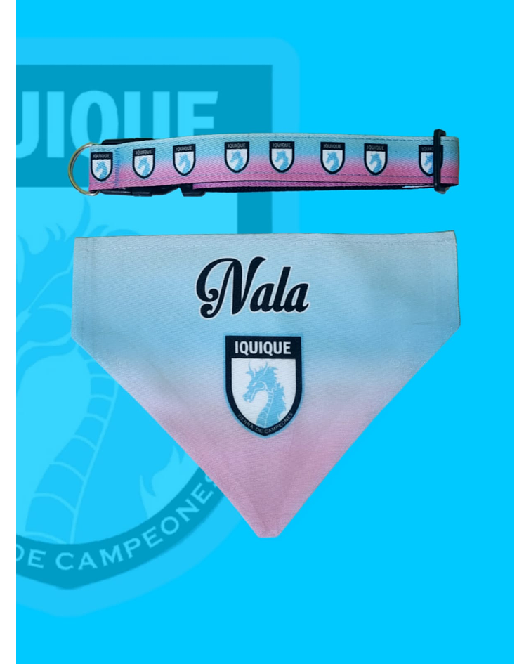 Pack Bandana Iquique celeste rosa 