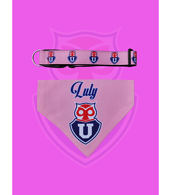 Pack Bandana Universidad de chile Rosa