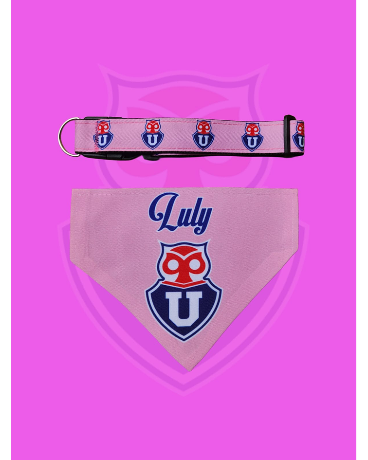 Pack Bandana Universidad de chile Rosa
