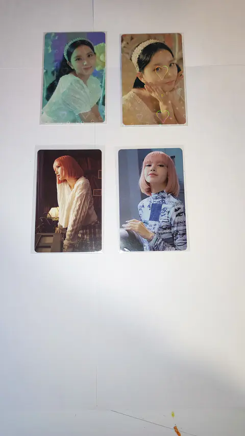 Photocards black pink 