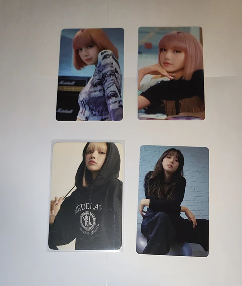 Photocards black pink 
