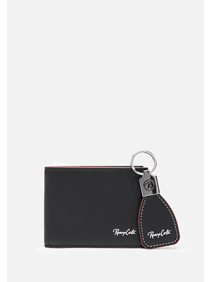 SET BILLETERA & LLAVERO RED LINE