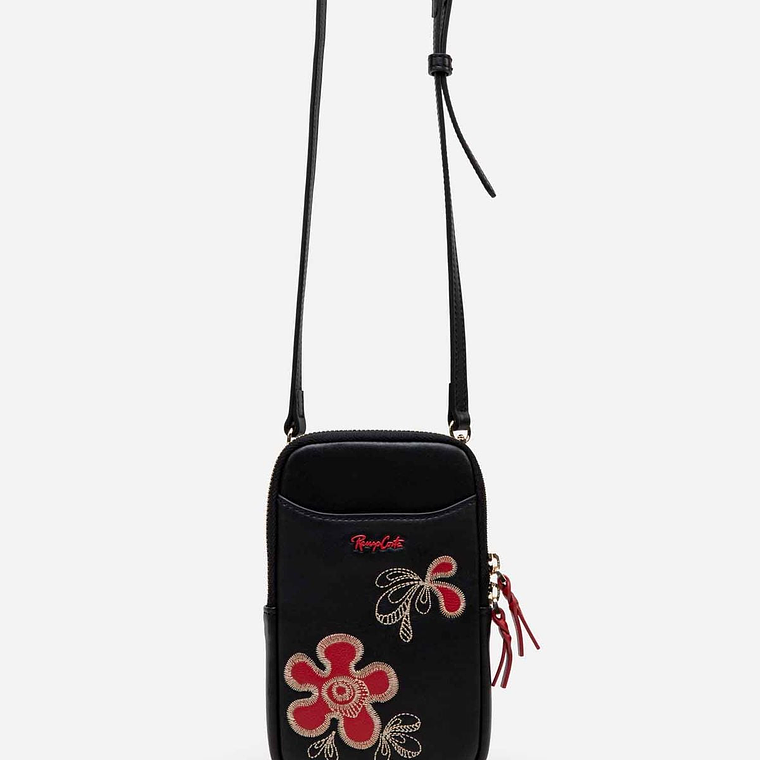 PORTACELULAR FLORA STITCH 1