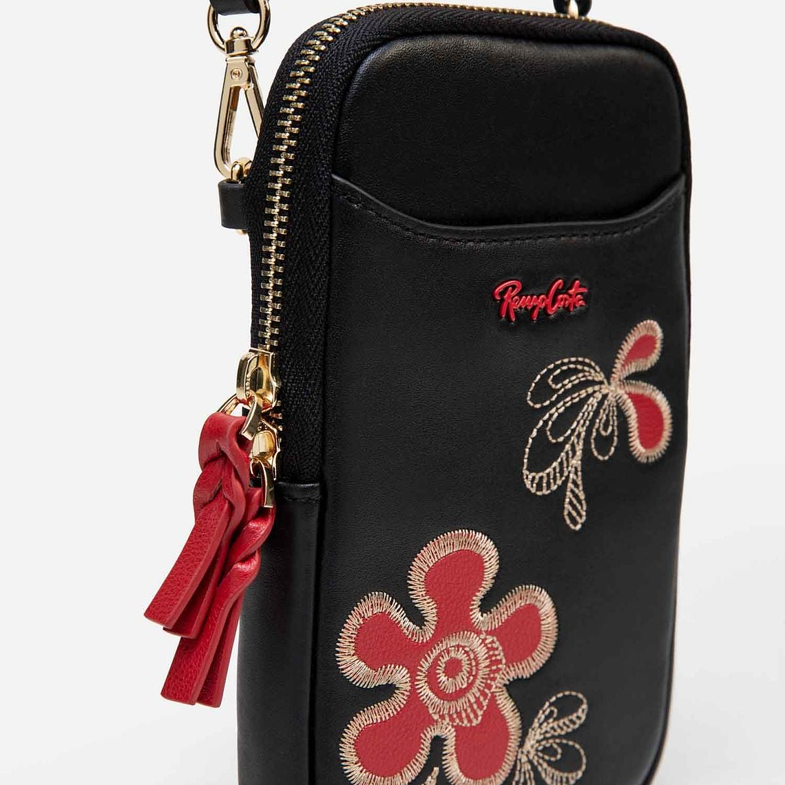 PORTACELULAR FLORA STITCH 3