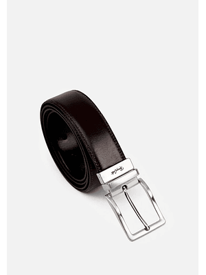 CORREA DE VESTIR CLÁSICA REVERSIBLE