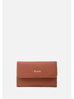 MONEDERO CLASICO DE CUERO COLOR ENTERO