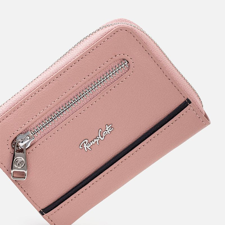 MONEDERO CASUAL CON COMPARTIMIENTOS PARA MONEDAS Y TARJETAS 3