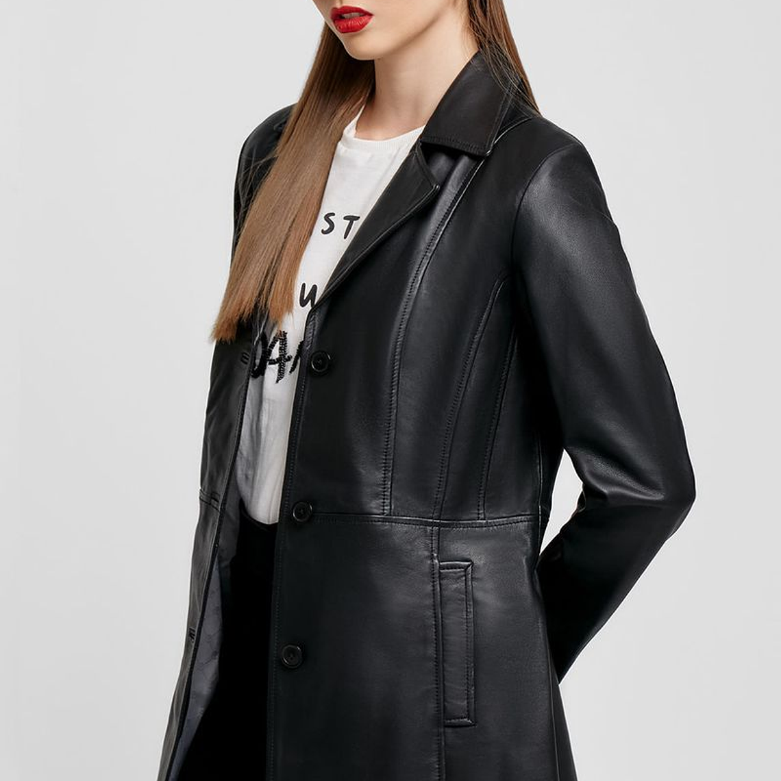 SACO LARGO DE CORTE MODERNO 1