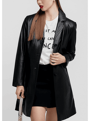 SACO LARGO DE ESTILO CLASICO