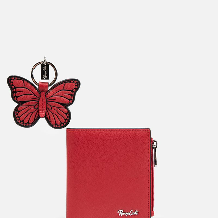 SET BILLETERA Y LLAVERO BUTTERFLY 1