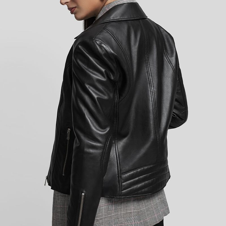 CASACA BLACK BIKER 4