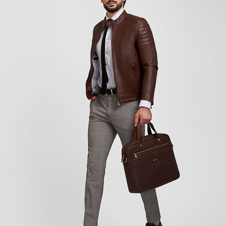 CASACA DE CUERO ESTILO MOTERA 4