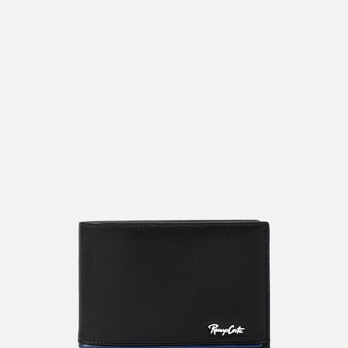 BILLETERA CASUAL CON DETALLE DE LINEA EN CONTRASTE 1