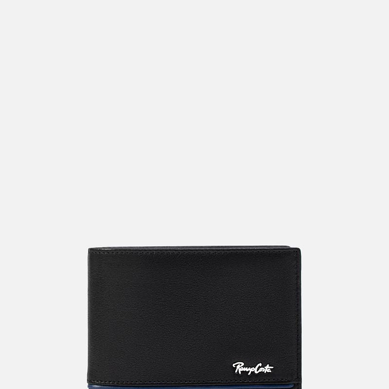 BILLETERA CASUAL CON DETALLE DE LINEA EN CONTRASTE 1