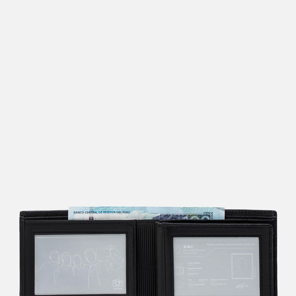BILLETERA CASUAL CON DETALLE DE LINEA EN CONTRASTE 4