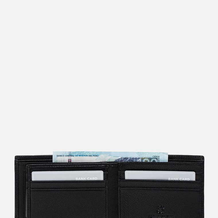 BILLETERA CASUAL CON DETALLE DE LINEA EN CONTRASTE 5