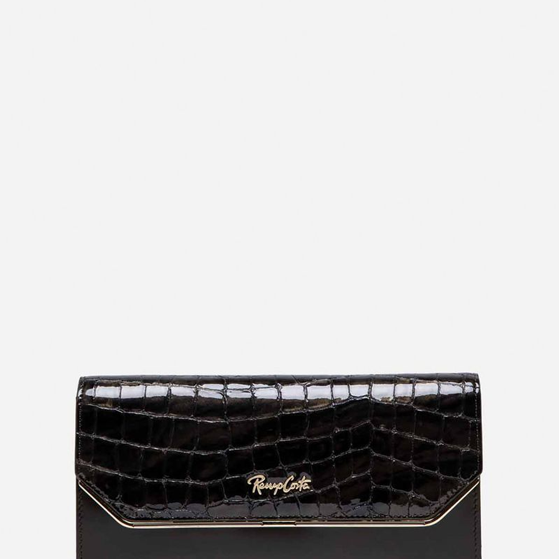 BILLETERA CROCO LUXE CLUTCH 1