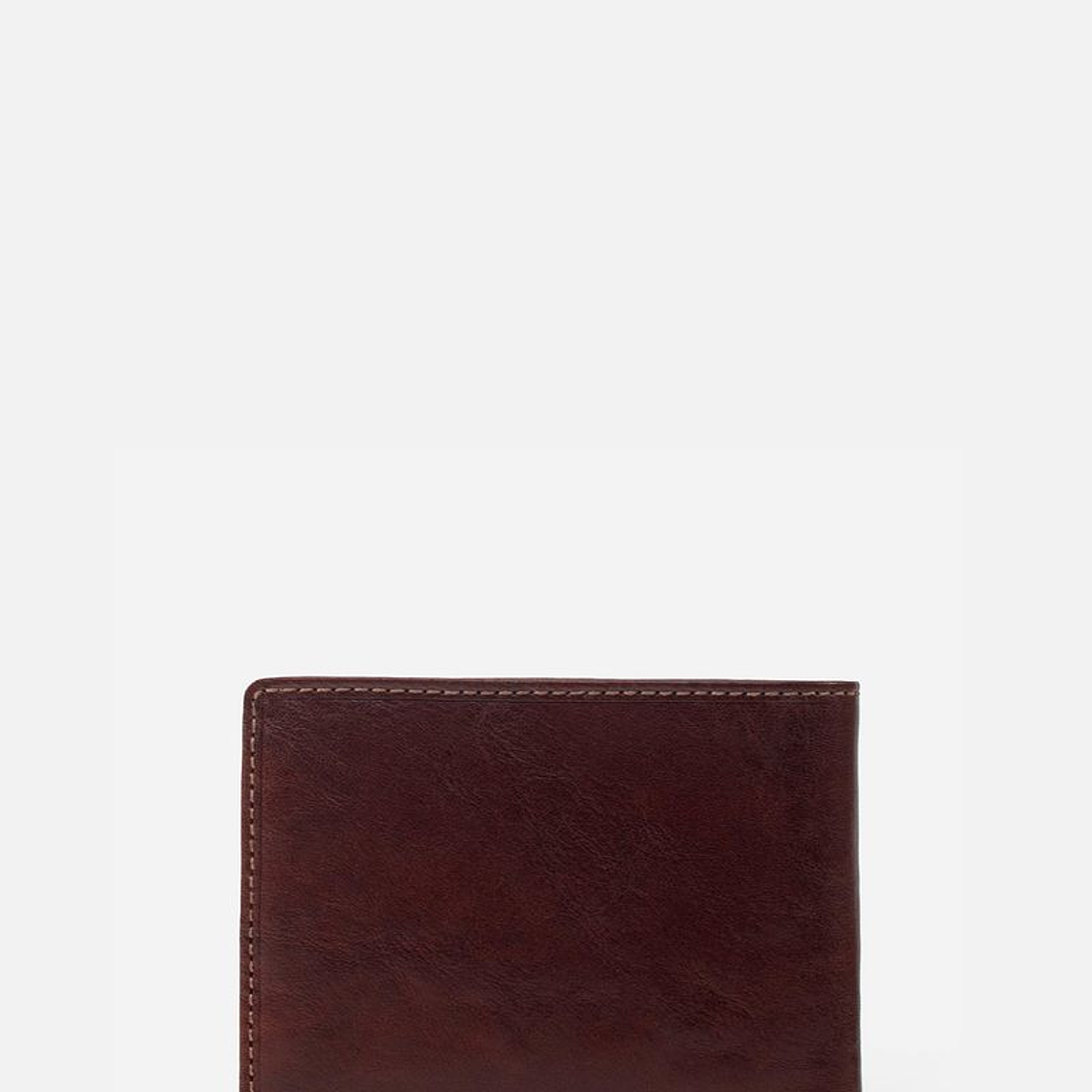 BILLETERA DE ESTILO CLÁSICO EN CUERO ITALIANO 2