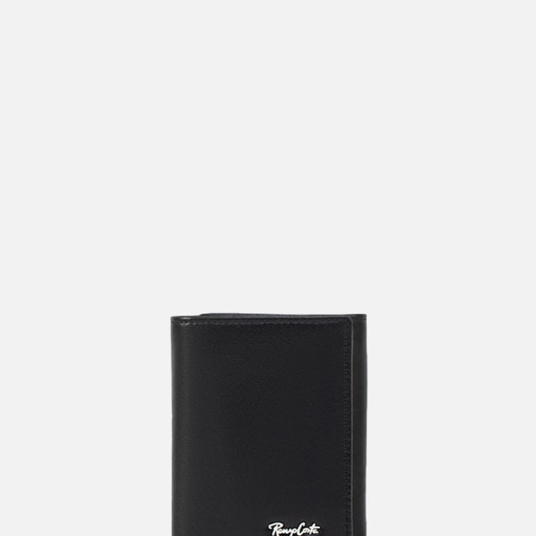 BILLETERA EN CUERO DE TRES CUERPOS 1