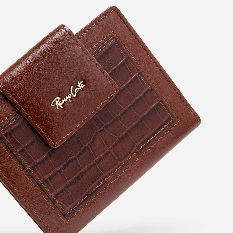 BILLETERA PEQUEÑA CROCO BELLE 5