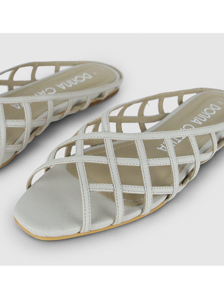 SANDALIA COLEEN - VAINILLA 5