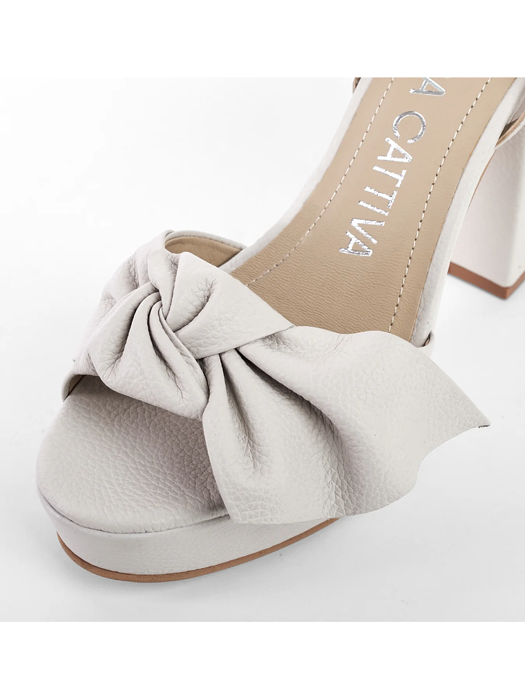 SANDALIA DAFNE - BLANCO/OFF 4